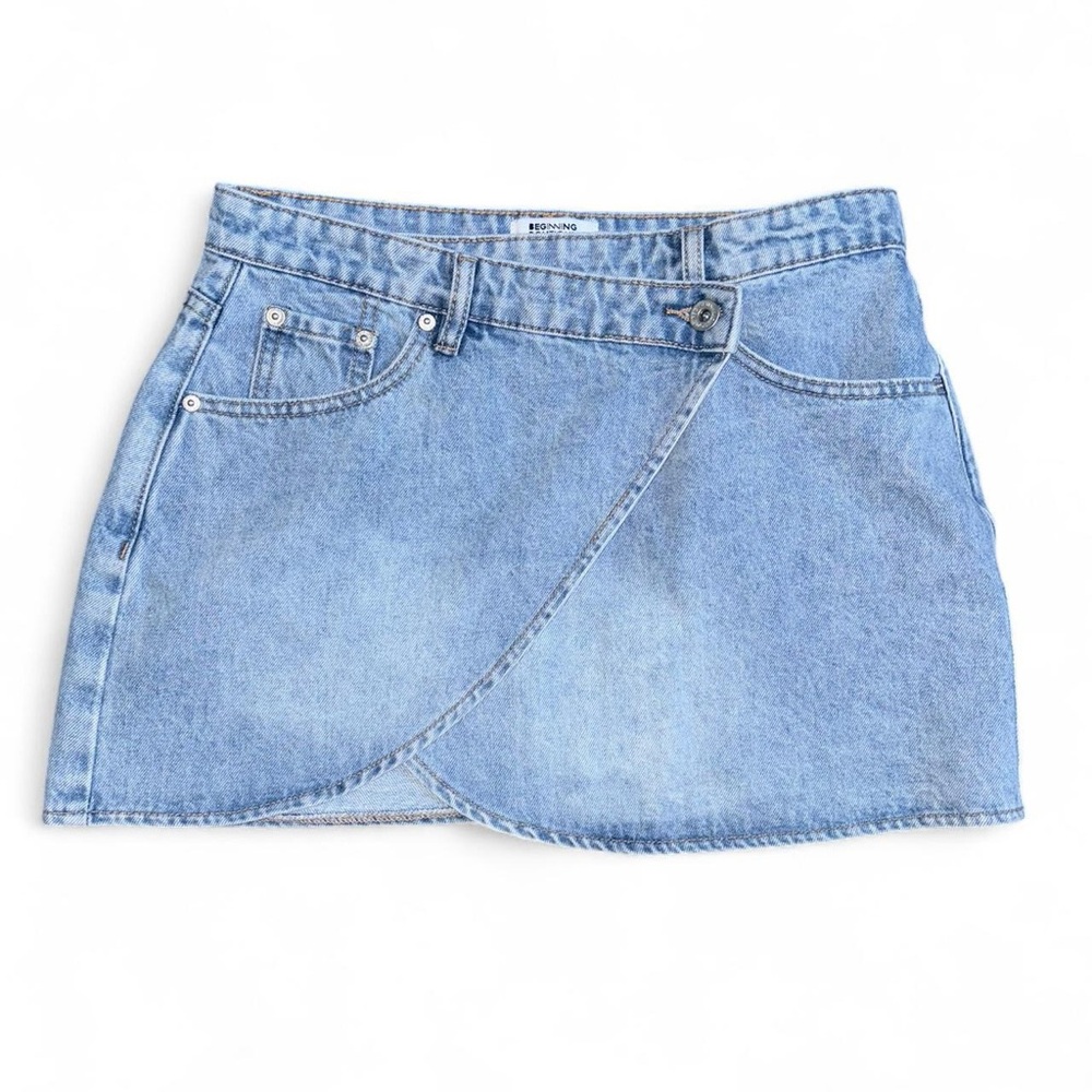Beginning Boutique Asymmetrical Wrap Skirt